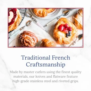 Jean Dubost Laguiole Coffee/Dessert Spoons Set - Made in France