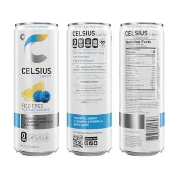 CELSIUS Fizz Free Variety Pack, Functional Essential Energy Drink 12 Fl Oz (Pack of 12)