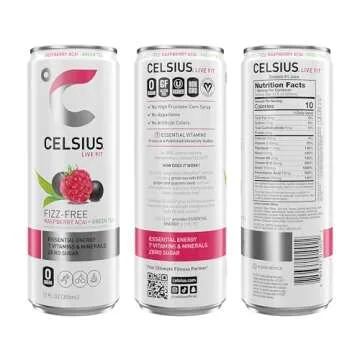 CELSIUS Fizz Free Variety Pack, Functional Essential Energy Drink 12 Fl Oz (Pack of 12)