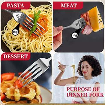 Engraved Love Fork - Perfect Gift for Mom or Wife