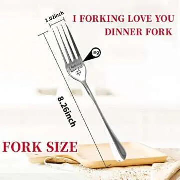 Engraved Love Fork - Perfect Gift for Mom or Wife