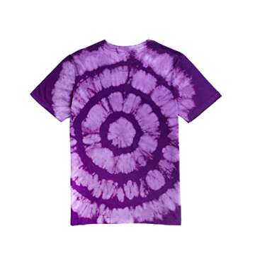 Twitch Tie Dye Signature T-Shirt - Purple Large