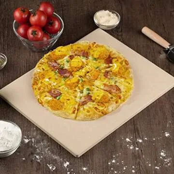 Large Cordierite Pizza Stone for Oven and Grill