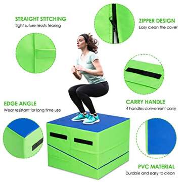 Giantex Incline Gymnastics Wedge Mat for Kids' Fitness