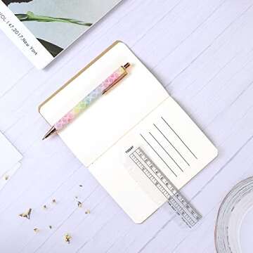 Versatile Ruler Bookmark Set for A7 Binders - 10 Pack