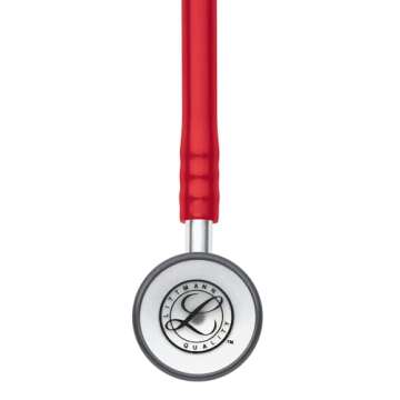 3M Littmann Classic II Infant Stethoscopes, 2114R, Stainless Steel Chestpiece, 28" Red Tube