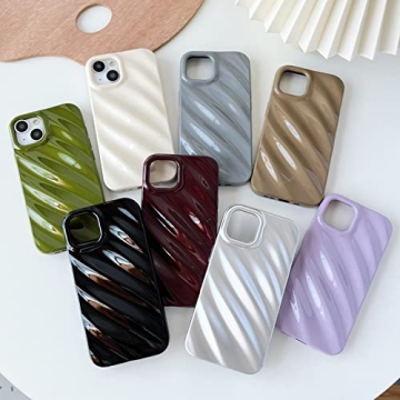 Caseative iPhone 13 Pro Case with Water Ripple Design