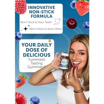 Lunakai Probiotic Gummies - 5 Billion CFUs, Vegan, Gluten-Free