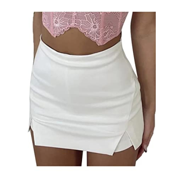 LYANER Women's Stylish Zip Up Skort - Chic & Versatile