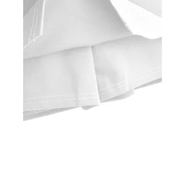 LYANER Women's Stylish Zip Up Skort - Chic & Versatile