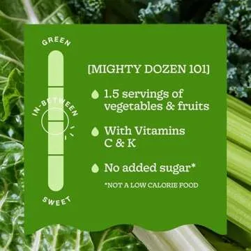 Suja Organic Green Juice Variety Pack | 6 Mighty Dozen and 6 Uber Greens | Plant-Based & Gluten-Free (12 fl oz, Pack of 12 total)