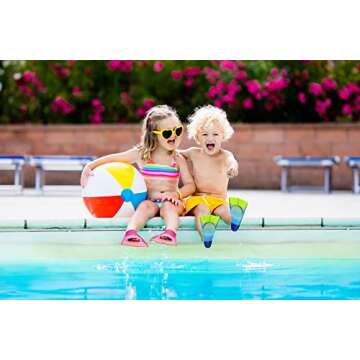 Prsca Kids Swim Fins for Beginners & Training in Water
