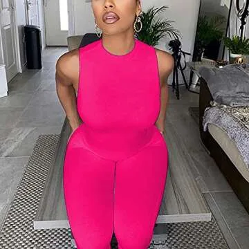 LuFeng Sexy Bodycon Jumpsuit for Parties and Events