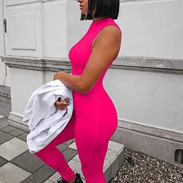 LuFeng Sexy Bodycon Jumpsuit for Parties and Events