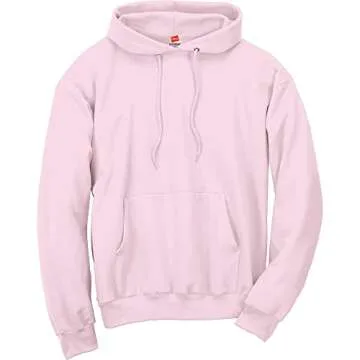 Hanes mens Pullover Ecosmart Hooded Sweatshirt Hoody, Pale Pink, XX-Large US