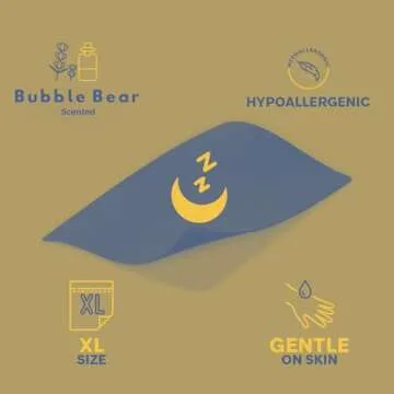 Gentle Tape Strips XL - Hypoallergenic & Bubble Bear Scented