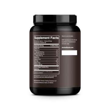 Active Stacks Collagen Peptides Protein Powder - Chocolate Flavor