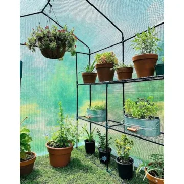 Ohuhu Durable Walk-in Greenhouse with 12 Shelves