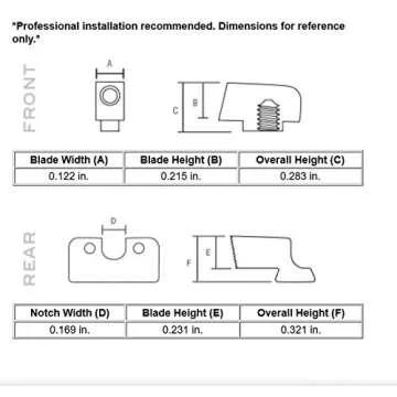 Trijicon GL601-C-600836 Night Sight,HD XR Orange Front Outline