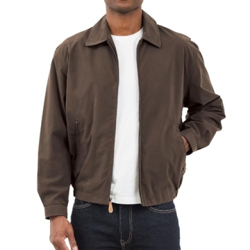 London Fog Men's Auburn Zip-Front Golf Jacket for Every Season