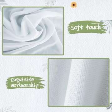 Backdrop Curtain for Wedding Ceremony Photography Banquet Event Party 1.5m x 3m (5ft x 10ft) White HAORUI