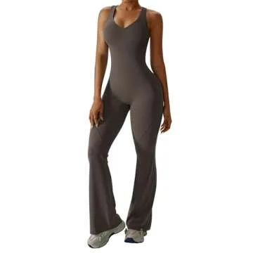 OEAK Women's Stylish Flare Jumpsuit for All Occasions