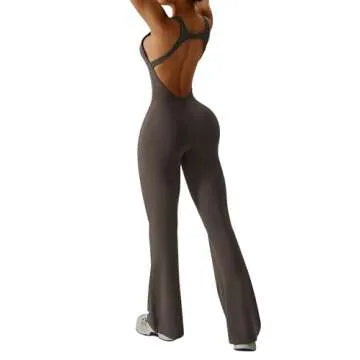OEAK Women's Stylish Flare Jumpsuit for All Occasions