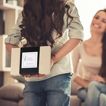 Natural & Organic Bath Bombs with a Variety of Essential Oils, Dye and Paraben Free, Vegan, at Home Spa, Set of 6 (60 gram)