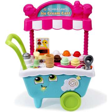 LeapFrog Ice Cream Cart - Fun Learning Toy for Toddlers