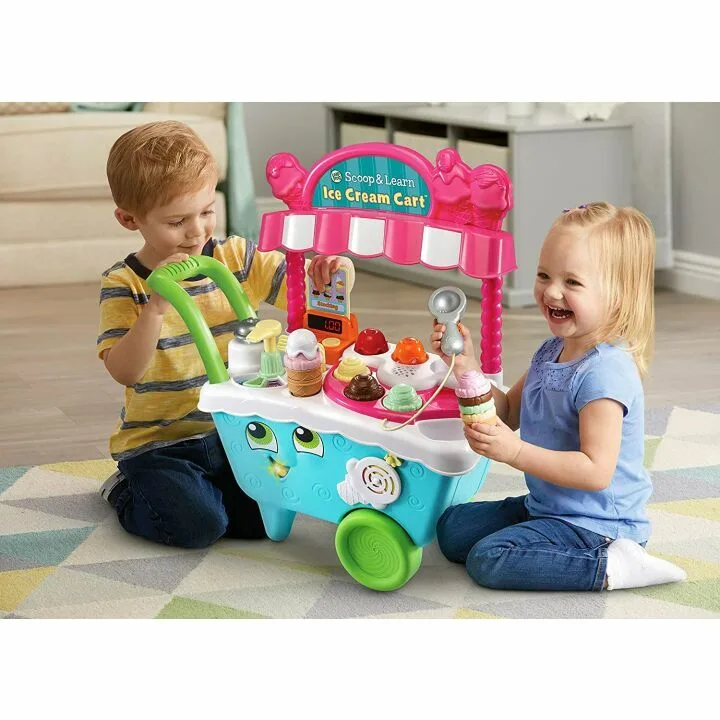LeapFrog Ice Cream Cart - Fun Learning Toy for Toddlers