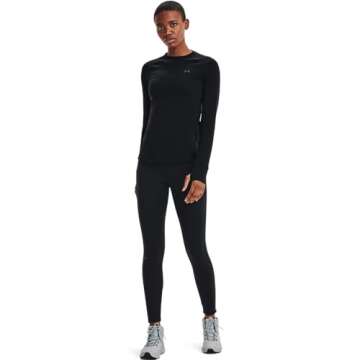Under Armour Women's ColdGear® Base 3.0 Leggings MD Black