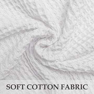Mary Hatch Cotton Waffle Blanket - All Season Cozy Comfort