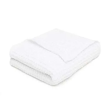 Mary Hatch Cotton Waffle Blanket - All Season Cozy Comfort