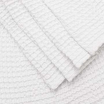Mary Hatch Cotton Waffle Blanket - All Season Cozy Comfort