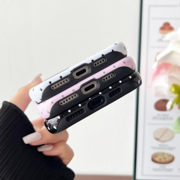 Cute Polka Dot iPhone 16 Pro Max Case for Women