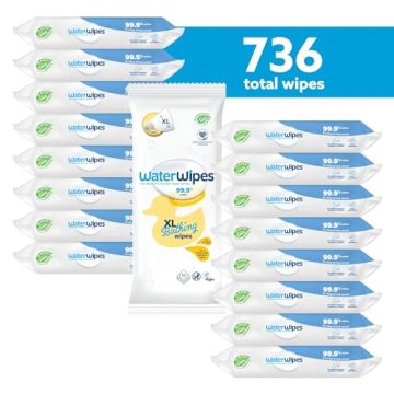 WaterWipes Bundle 720 Count for Gentle Baby Care