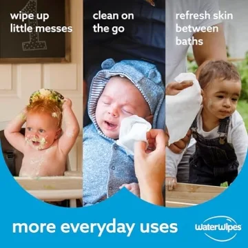 WaterWipes Bundle 720 Count for Gentle Baby Care