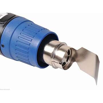 Safstar Dual Temperature 1500W Heat Gun Hot Air Gun + 4 Nozzles Power Heater