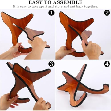 Compact LeSage Wooden Ukulele Stand for All Instruments
