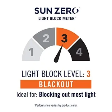 Sun Zero Easton Energy Saving Blackout Curtain Panel