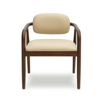 Elegant Tov Furniture Boucle Dining Chair for Dining Spaces