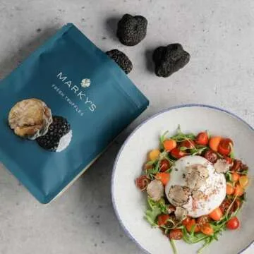 MARKY'S Fresh Black Winter Truffles – 1 oz / 28 g – Authentic Périgord Truffles, Premium Quality Gourmet Delicacy, Hand-Picked