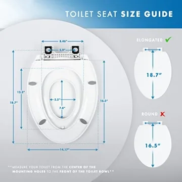 Benkstein Quick Release Toddler Toilet Seat - Heavy Duty Potty Training