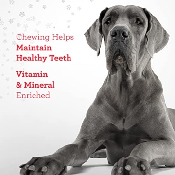 DreamBone Holiday Ham Flavored Chews for Dogs - Rawhide Free