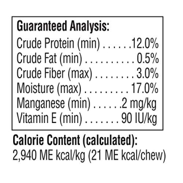 DreamBone Holiday Ham Flavored Chews for Dogs - Rawhide Free