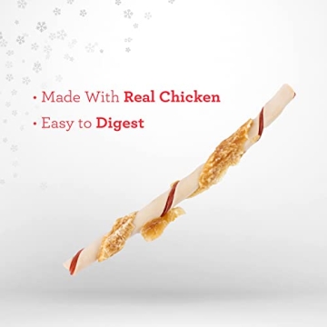 DreamBone Holiday Ham Flavored Chews for Dogs - Rawhide Free