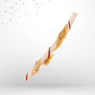 DreamBone Holiday Ham Flavored Chews for Dogs - Rawhide Free