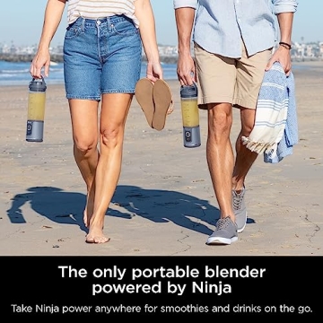 Ninja BC151NV Blast Portable Blender - Cordless, 18oz, USB-C Rechargeable for Smoothies