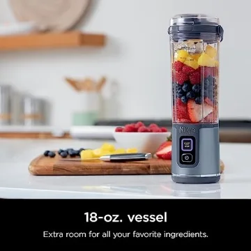 Ninja BC151NV Portable Blender, 18oz, Cordless & Rechargeable