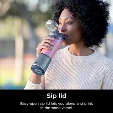 Ninja BC151NV Portable Blender, 18oz, Cordless & Rechargeable